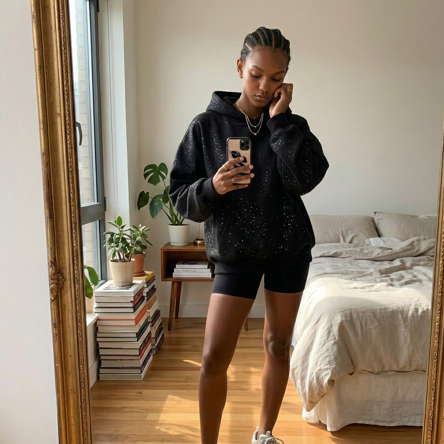 Lovaana Original Black Hoodie