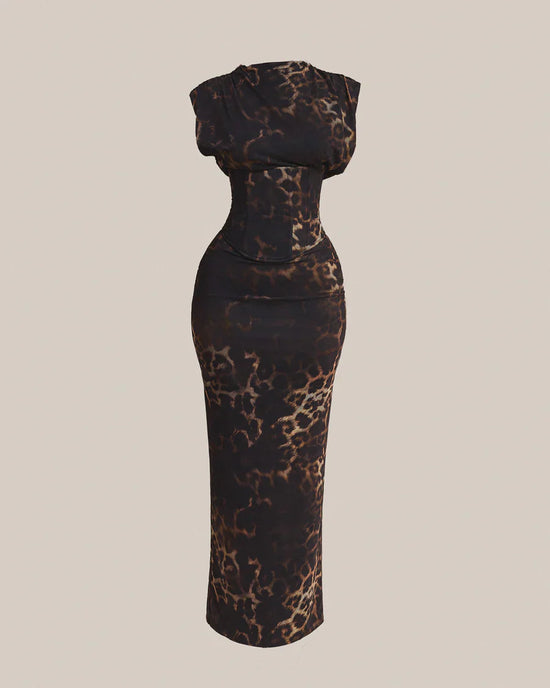 The Leopard Dress