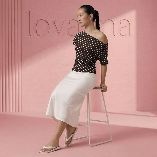 The Lovaana Shoulder Top