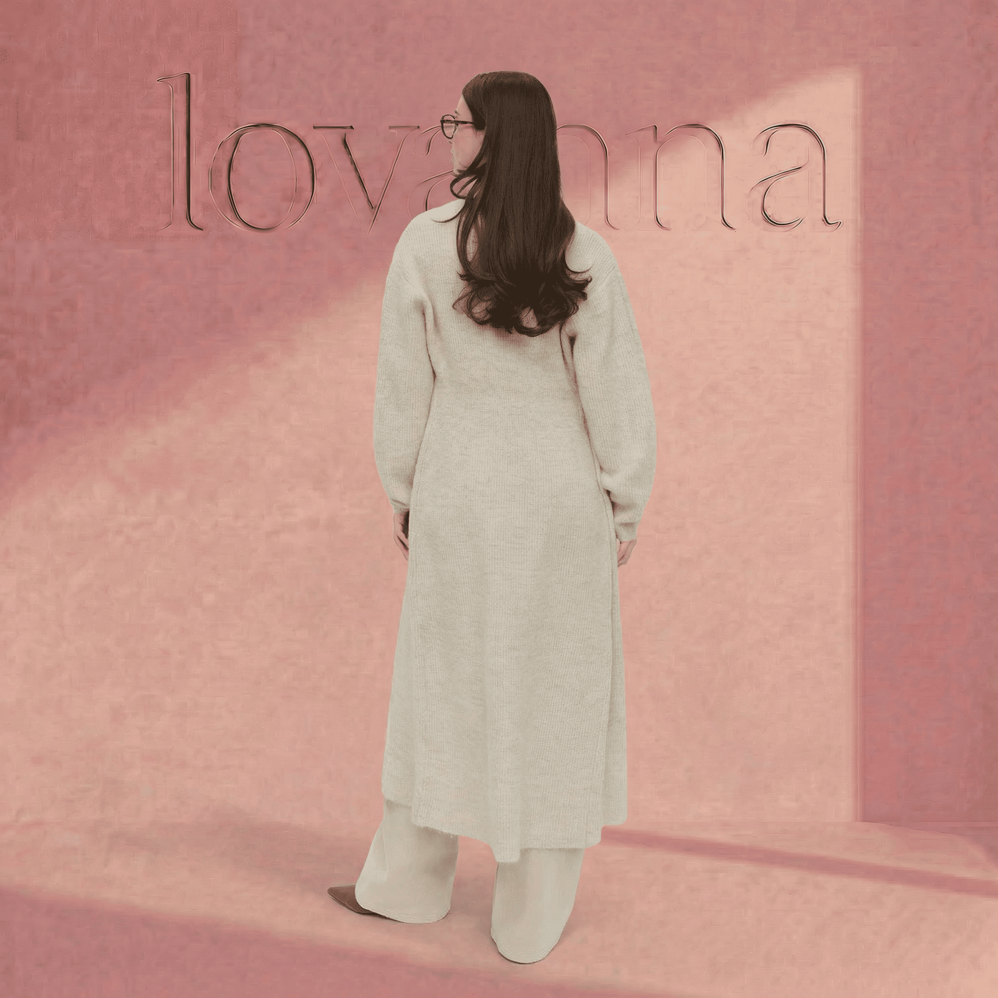 The Lovaana Knitted Cardigan Dress