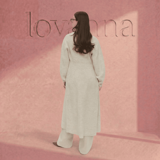The Lovaana Knitted Cardigan Dress