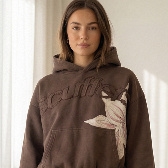 Scuffers Coral Hoodie