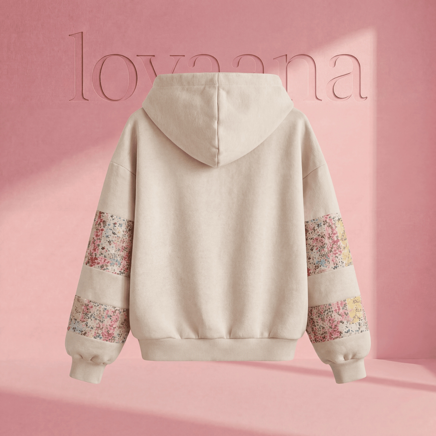The Lovaana Floral Hoodie