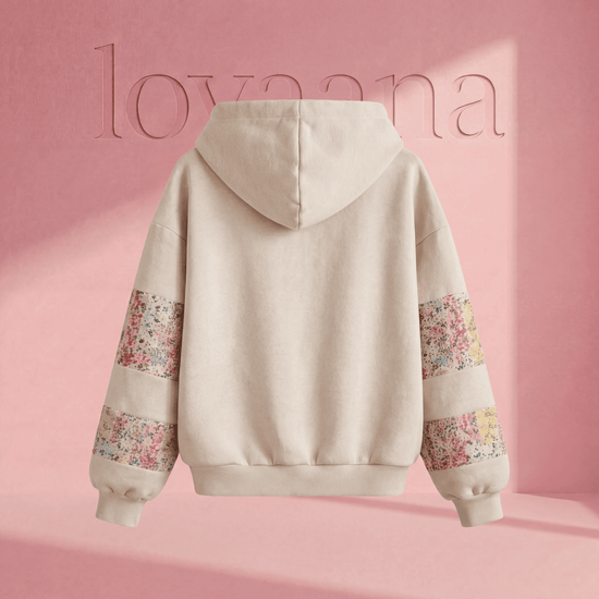 The Lovaana Floral Hoodie