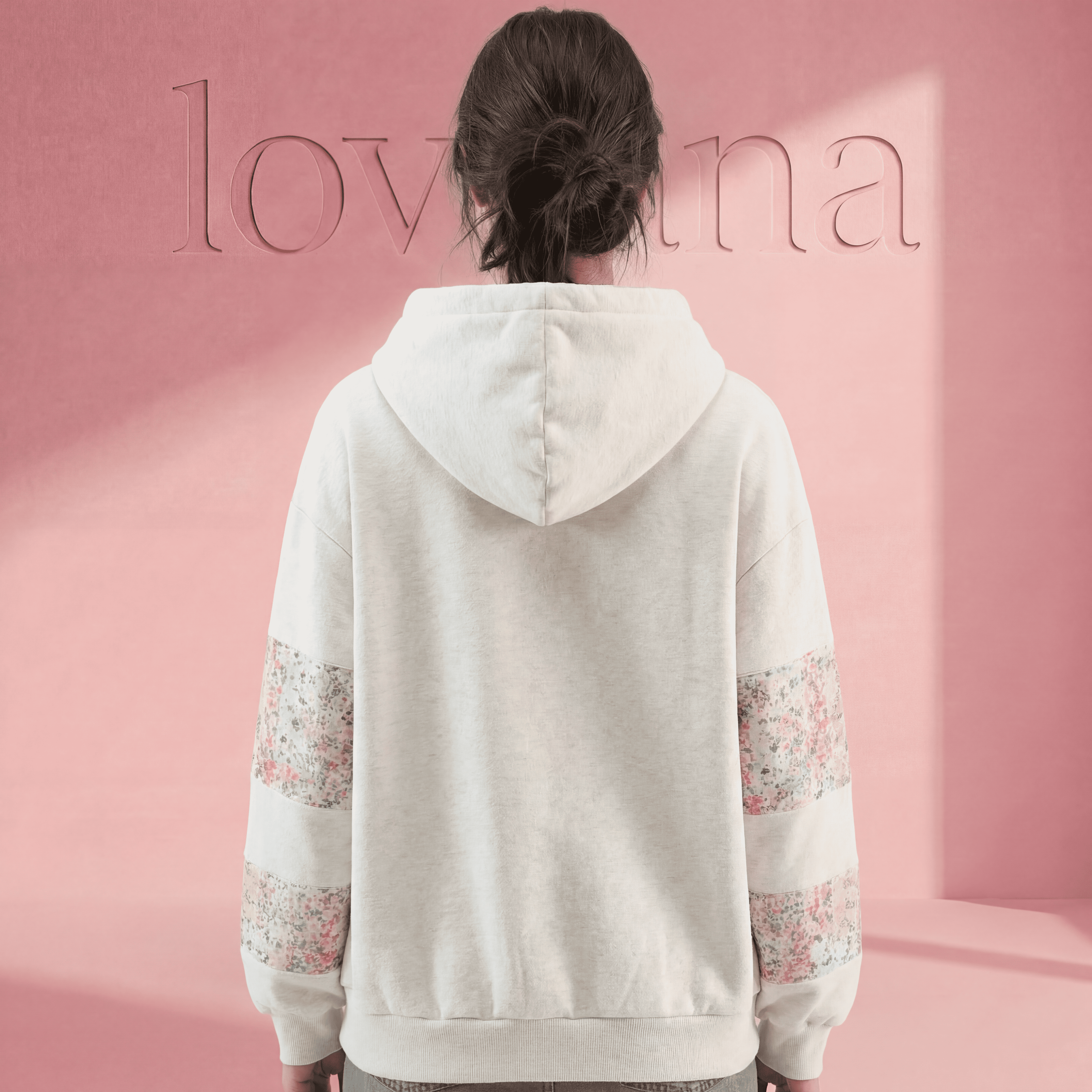The Lovaana Floral Hoodie