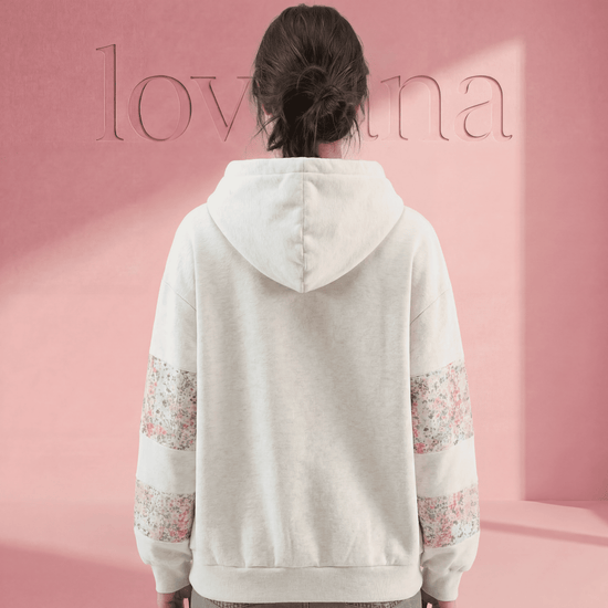 The Lovaana Floral Hoodie