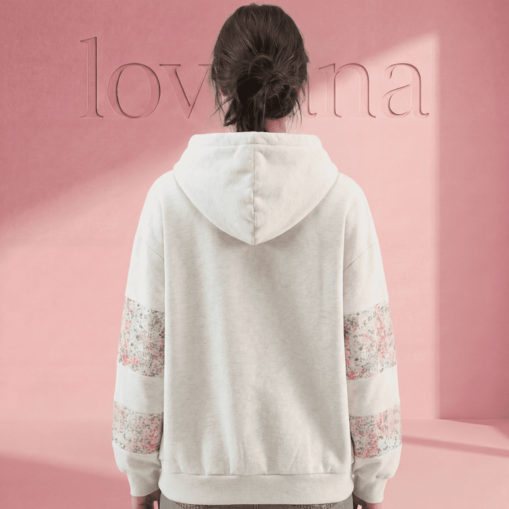 The Lovaana Floral Hoodie