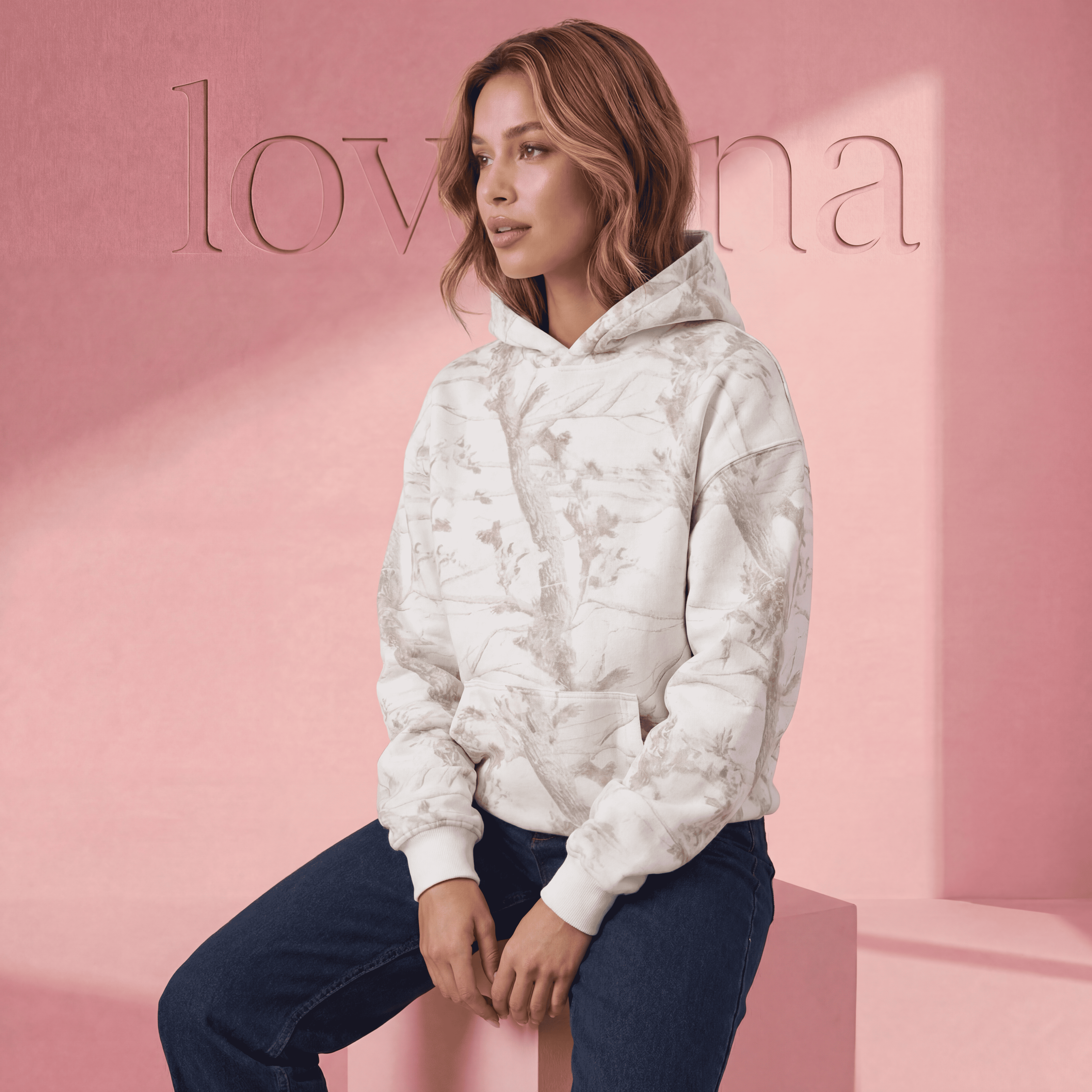 The Lovaana Camo Hoodie
