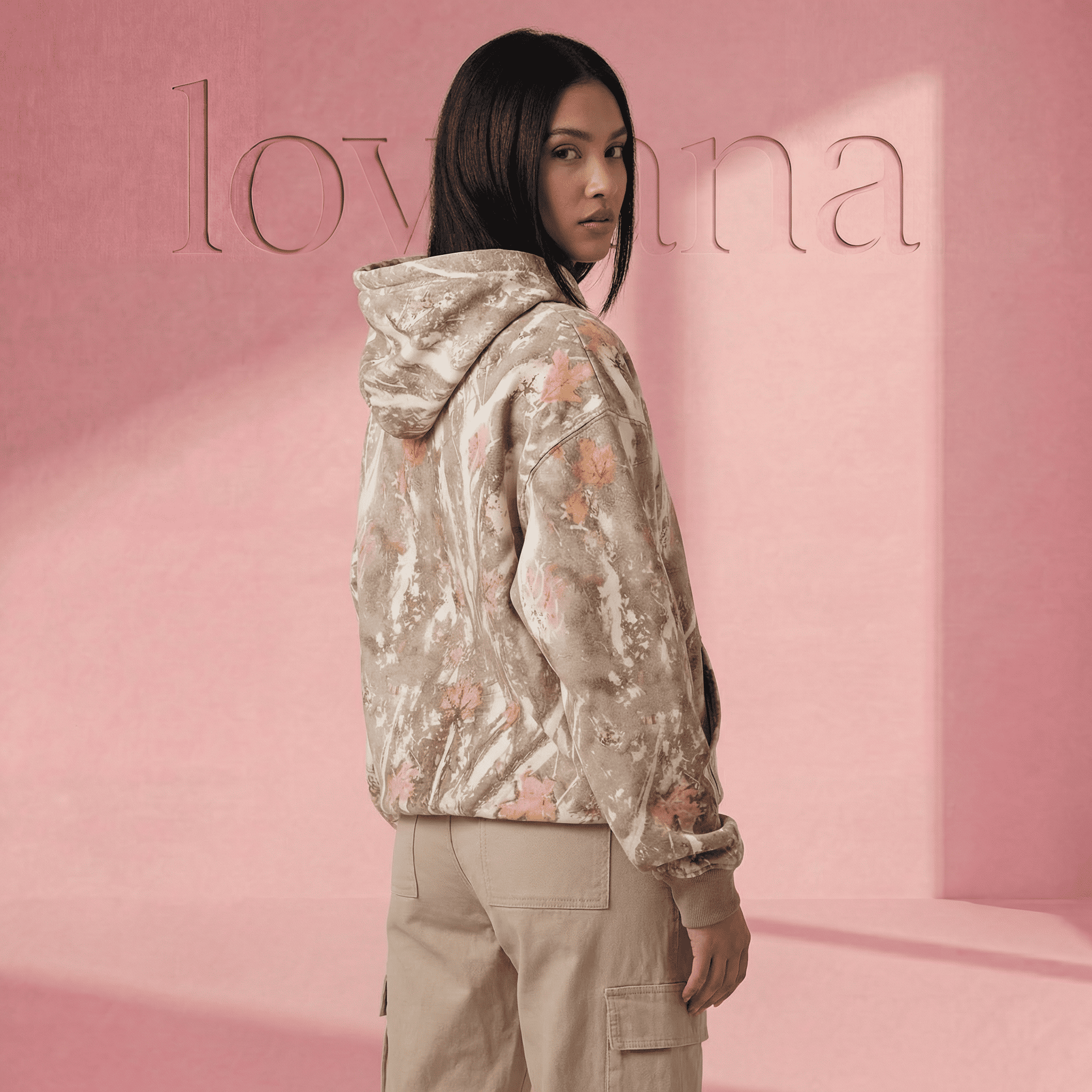 The Lovaana Camo Hoodie