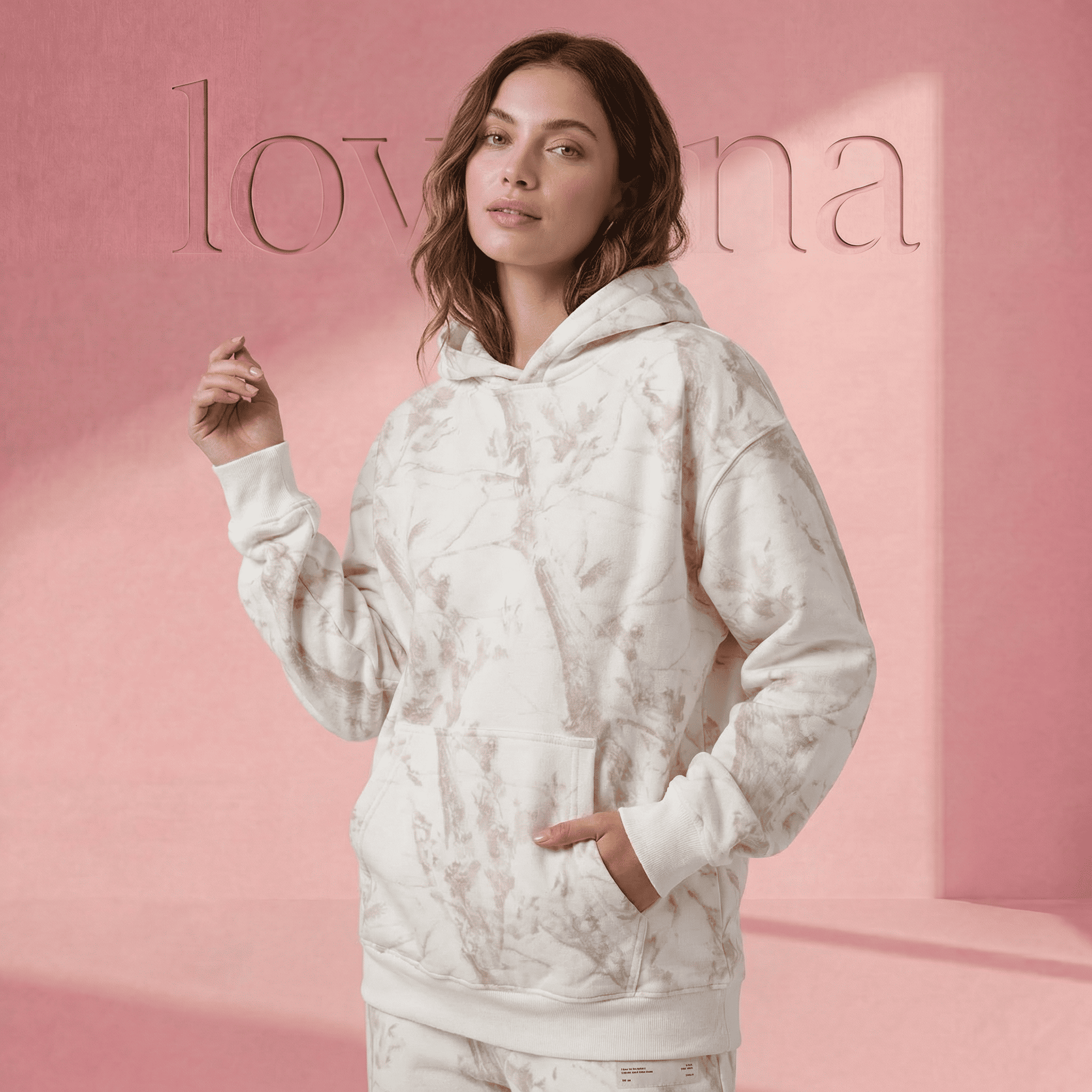 The Lovaana Camo Hoodie