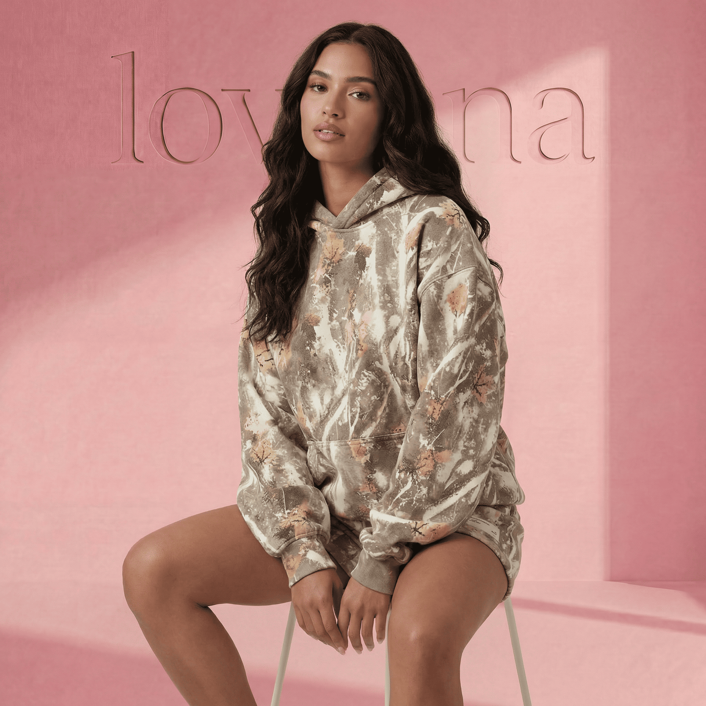 The Lovaana Camo Hoodie