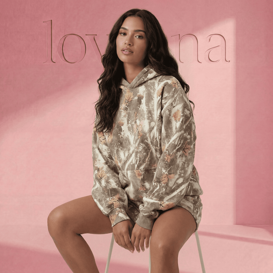 The Lovaana Camo Hoodie