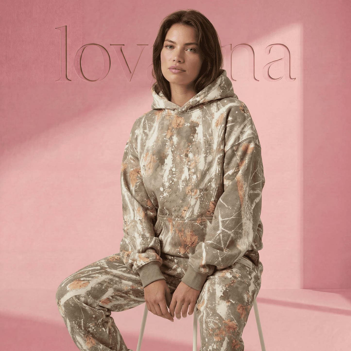 The Lovaana Camo Hoodie