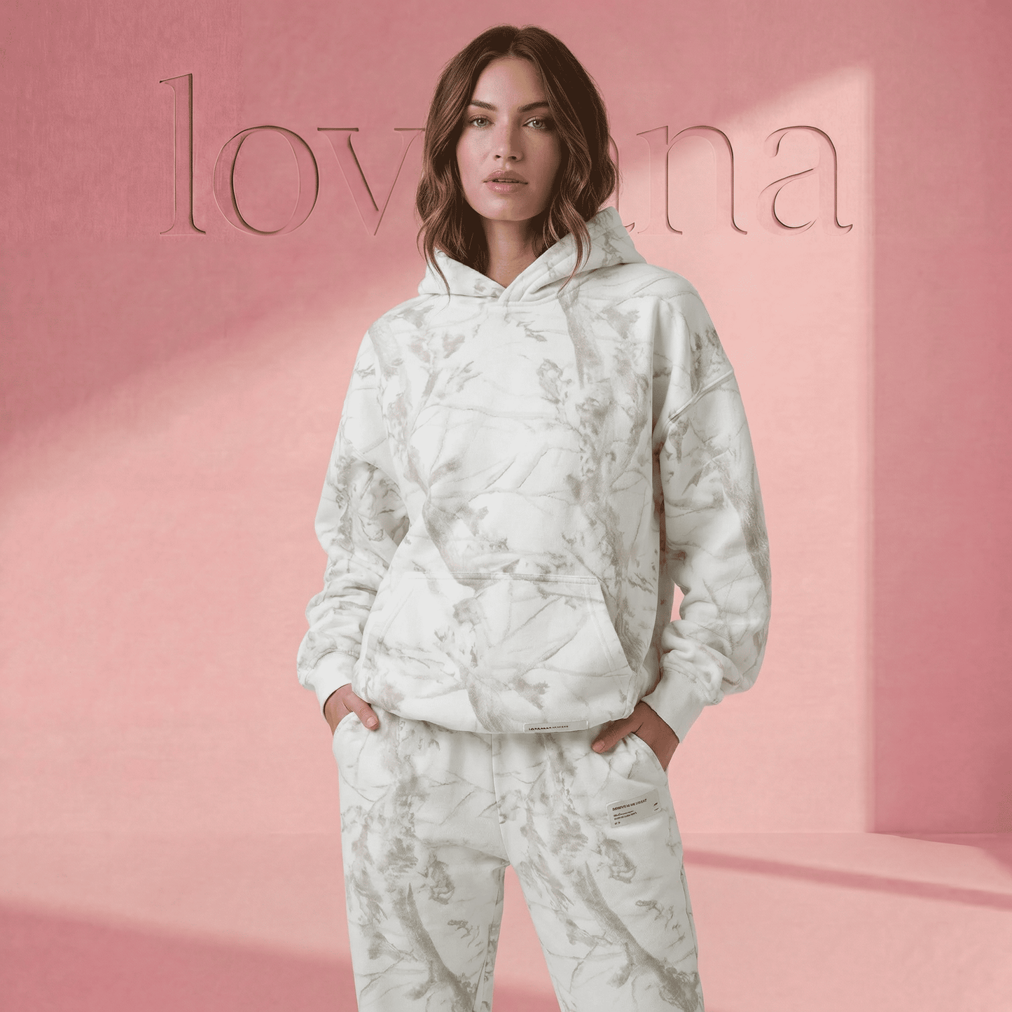 The Lovaana Camo Hoodie
