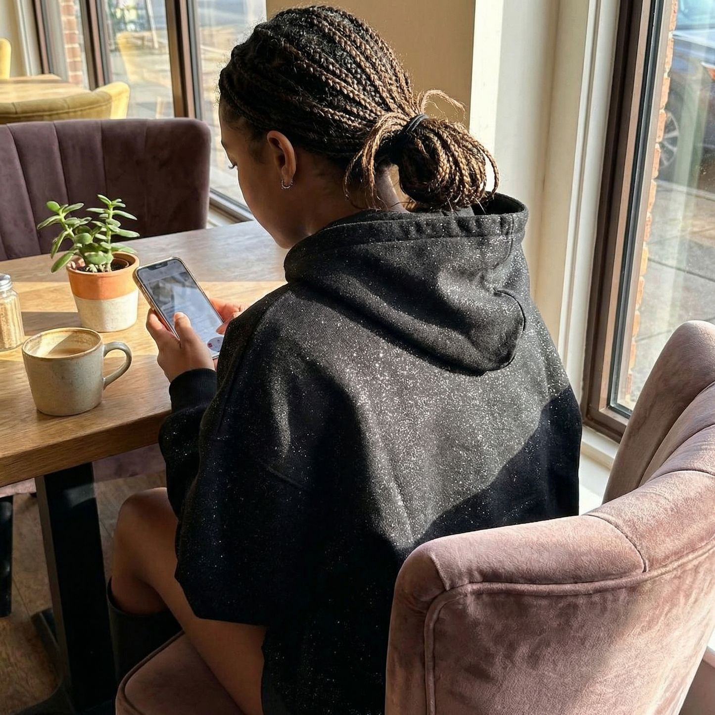 Lovaana Original Black Hoodie