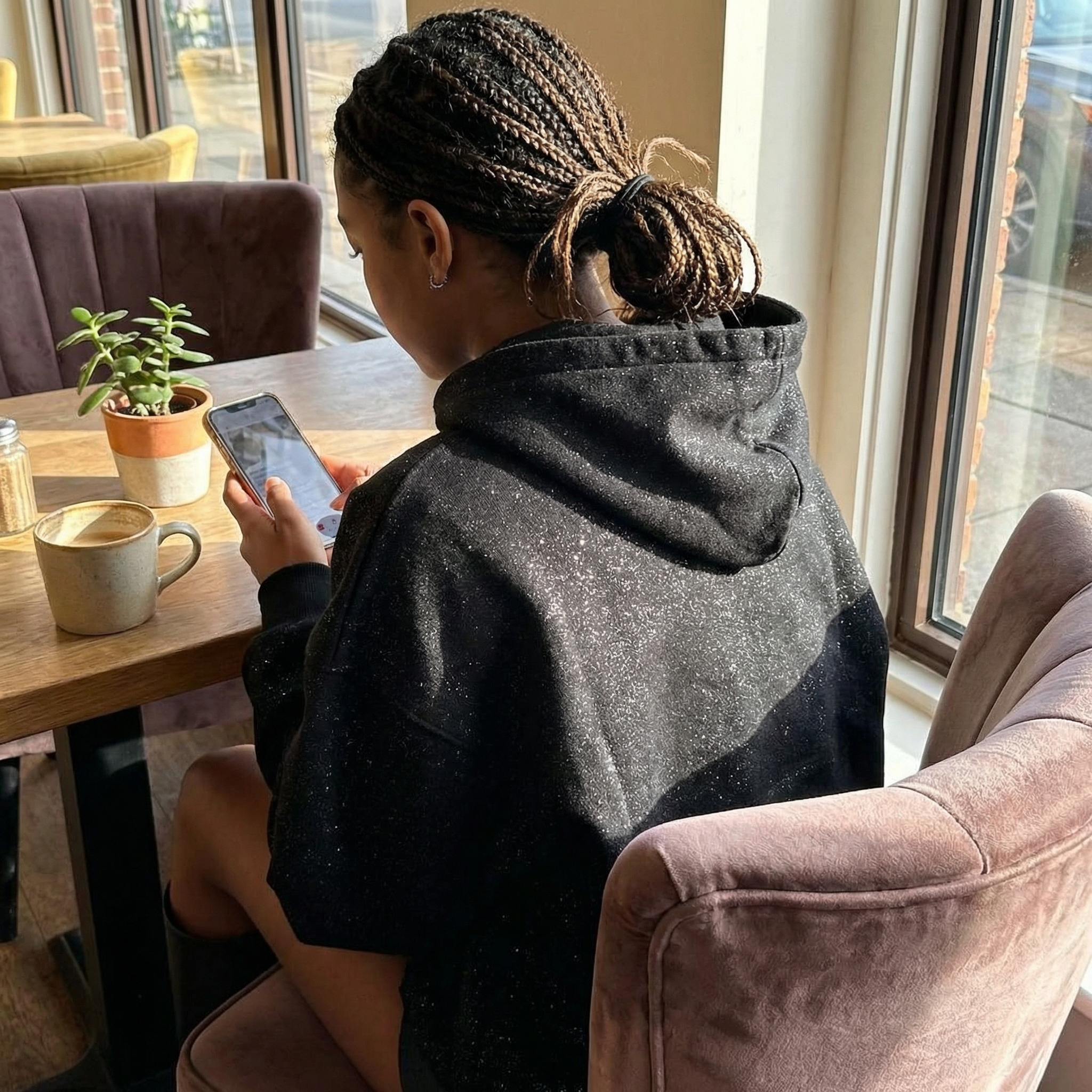 Lovaana Original Black Hoodie